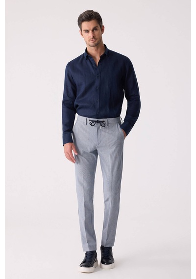 Erkek Gri Yazlık Jogger Pantolon