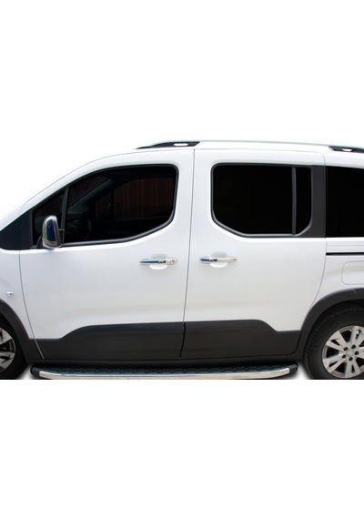 Peugeot Rifter Krom Kapı Kolu 4 Kapı 8 Parça 2019 ve   Sonrası