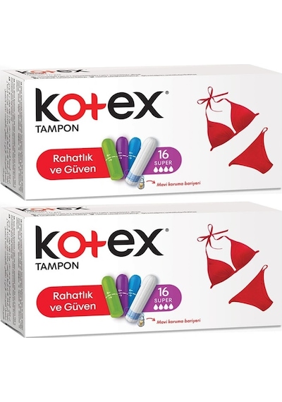 Kotex Tampon Süper 32 Li Set 2pk 16 76125299