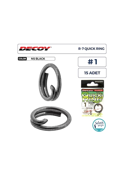 Decoy R-7 Quick Ring Halka Bn 1 10lb 15 Adet