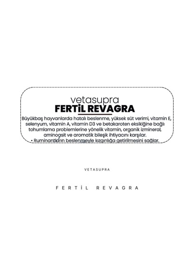 Vetasupra Fertil Revagra 500gr