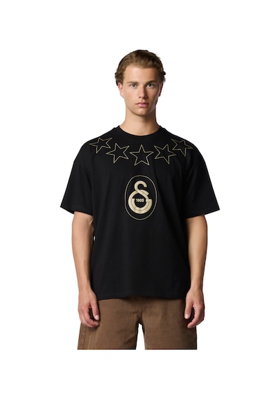 Gsstore Galatasaray Büyük 5 Yıldızlı T-shirt E251397 Siyah