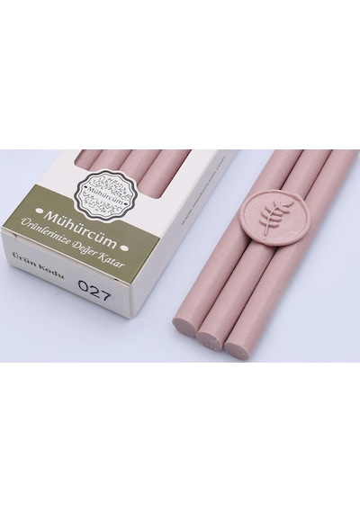 Mühür Mumu Çubuk 11mmx120mm 10 lu Paket Model:27 YAVRUAĞZI PASTEL