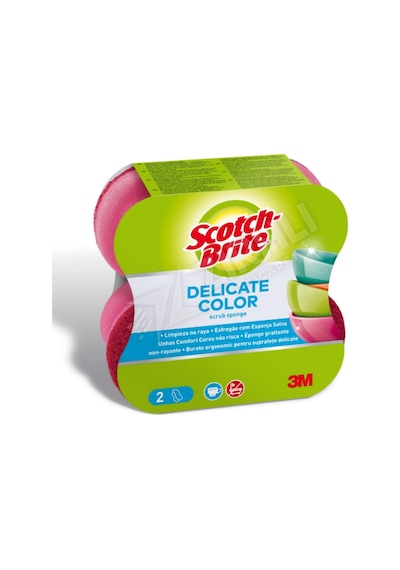 3 Adet Scotch Brite Comfort Renkli Hassas Sünger