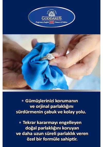 Goddar S Gümüş Cilası Gümüş Parlatıcısı Silver Shine 125 Ml. Tekli