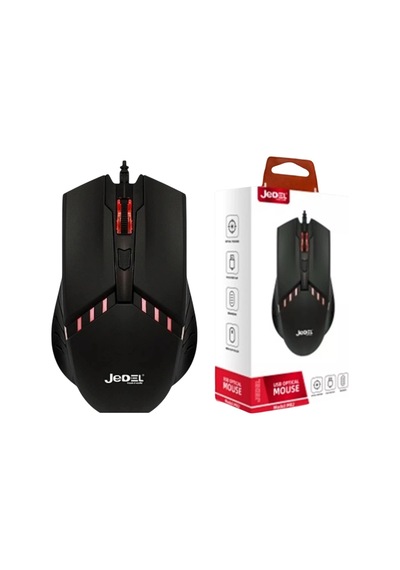Jedel M82 Usb Optik Kablolu Mouse - Renkli Led Işıklı -