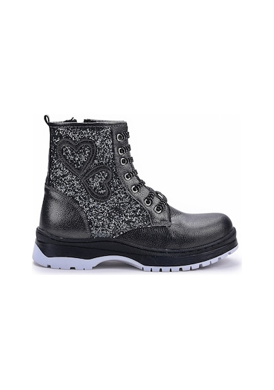 Kiko Kids 612 Termo Taban Kız Çocuk Bot Ayakkabı Platin