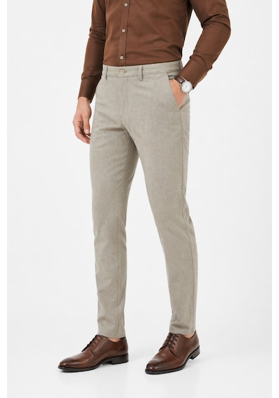 Polo Casimo Erkek Silim Fit Spor Kumaş Pantolon Bgl-st05390 Haki