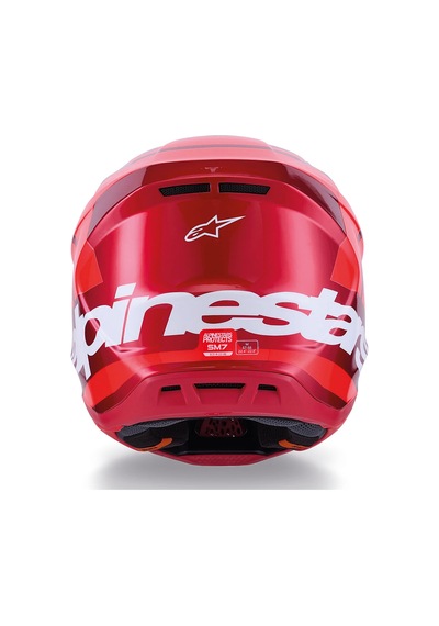 Alpinestars S-m7 Core Off-road Kaskı Kırmızı