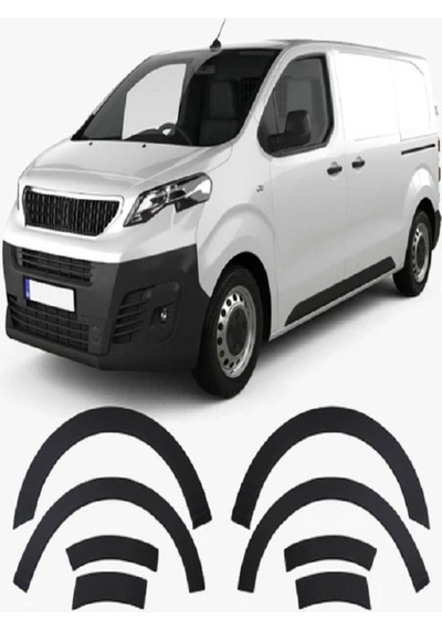 Peugeot Expert 2017 Ve Üzeri Çamurluk Dodiği 8 Parça