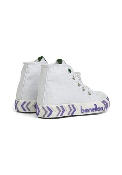 United Colors Of Benetton Benetton® | Bn-30644 - 3394 Beyaz Lila - Çocuk Spor Ayakkabı