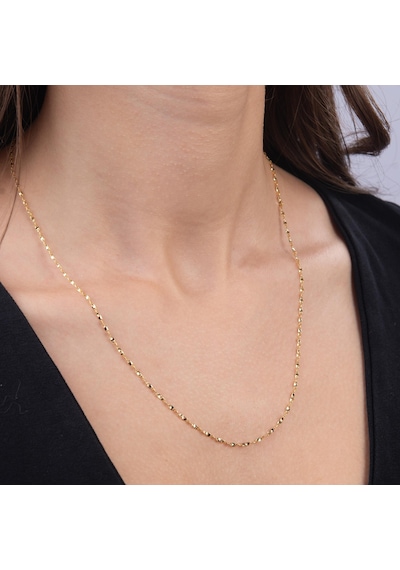 14 Ayar 50cm Valentino Burgu Altın Zincir Kolye 2.00 Gr-6519