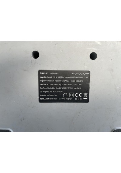 ReVolt Zx-3051-675 Taşınabilir Güç Kaynağı Kutusuz