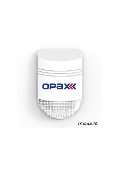 Opax-2545 Pstn Panel & Bgr-10 Kablolu Sirenli Full Alarm Seti