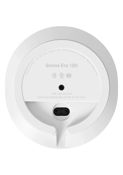 Sonos Era 100 Kablosuz Akıllı Hoparlör, Wi-fi Ve Bluetooth Bağlantılı, Stereo Ses Performanslı, Airplay 2 Uyumlu, Ev Ve Oda Kullanımı İçin Kompakt Hoparlör
