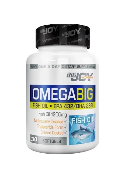 Big Joy Omegabig Balık Yağı 1200 Mg 30 Kapsül