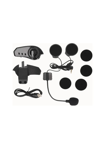 Wifi 1080p Kameralı Motosiklet Bluetooth Kask Kulaklık 3000 Mah Bt 5.4 Su Geçirmez İntercom