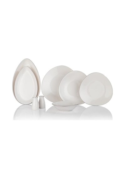 Schafer Dina Yemek Takımı-56 Prç.-Platin
