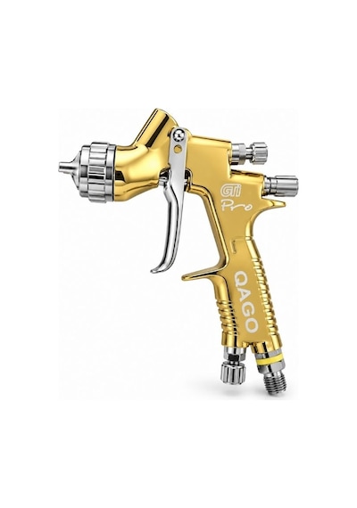 Qago Gti Pro Te20 Havalı Boya Tabancası 1.3mm Üstten Depolu 600ml Gold