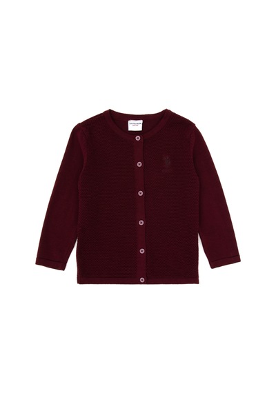 U.s. Polo Assn. Kız Çocuk Plum Hırka Triko 50316292-vr177 New Plum