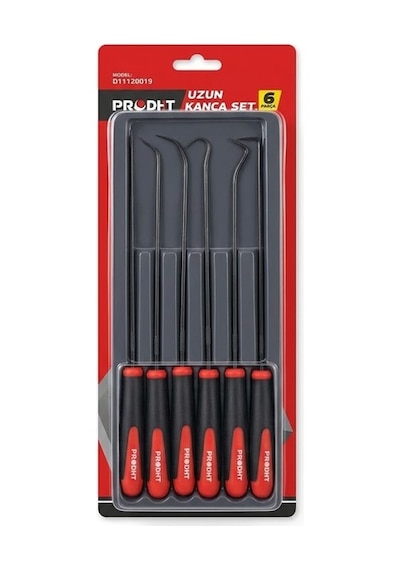 Pro Dht 6 Parça Uzun Kanca Seti Çengel Seti 240mm D11120019