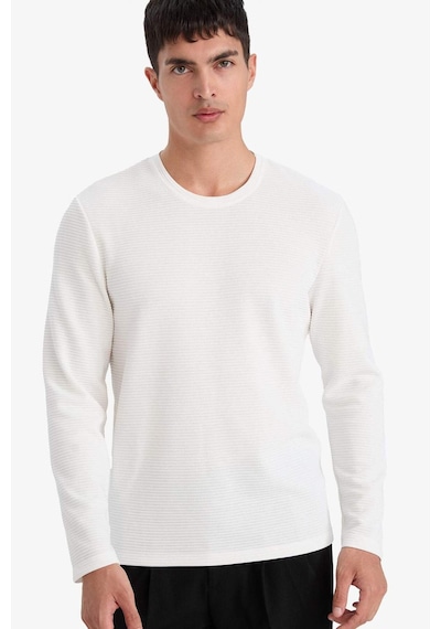 Defacto Slim Fit Dar Kesim Bisiklet Yaka Sweatshirt G2605ax25auwt32 Beyaz-wt32 Defacto Slim Fit Dar Kesim Bisiklet Yaka Sweatshirt G2605ax25auwt32 Beyaz-wt32