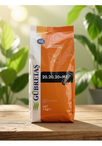 Gübretaş 20.20.20+me Npk Gübresi 1 Kg Azot, Fosfor, Potasyum+me