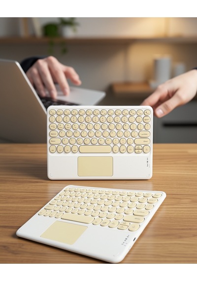 Bluetooth Klavye Touchpad Kablosuz Uucztouchpad3