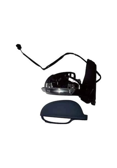 Volkswagen Golf Plus 07/08 Kapı Aynası Sağ Elektrikli/ısıtmalı/sinyalli 6fişli Gri Kapaklı - Dış Ayna