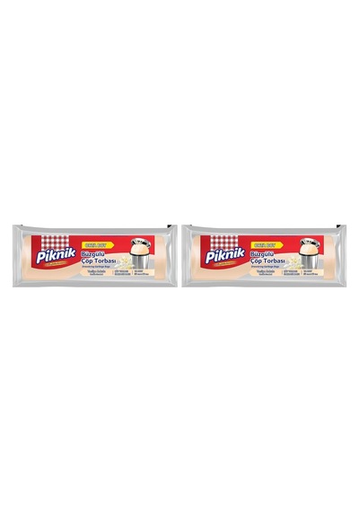 Çöp Torbasi Büzgülü Vanil. Orta 10 2li Paket
