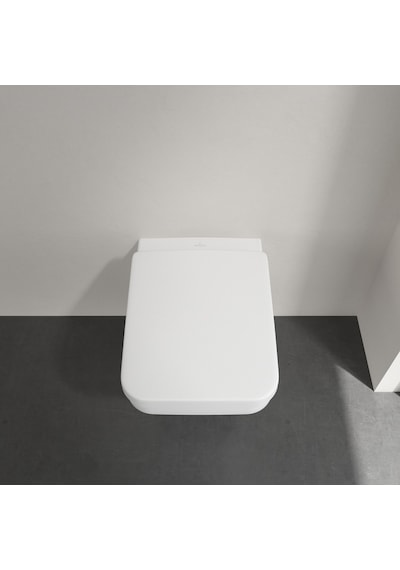 Villeroy and Boch 5685HR01 Architectura Kenarsız Duvara Monte Klozet, Yumuşak Kapanma Özellikli - 370 x 530 mm