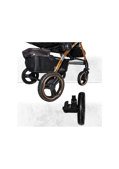 4 Baby Active Plus Gold Çift Yönlü Bebek Arabası