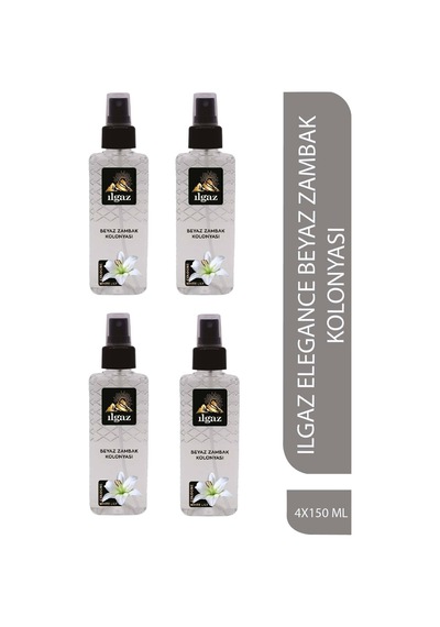 Ilgaz 80 Derece Beyaz Zambak Kolonyası Sprey 4 x 150 ML