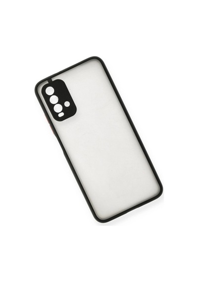 Redmi 9t Kılıf Montreal Silikon Kapak - Siyah