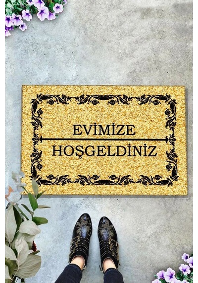Pvc Kornizë Özel Tasarım Iç Ve Dış Kapı Önü Paspası