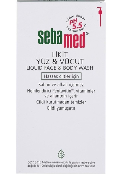 Yüz Ve Vücut Temizleyici Likit 1000ml 2 Li Set