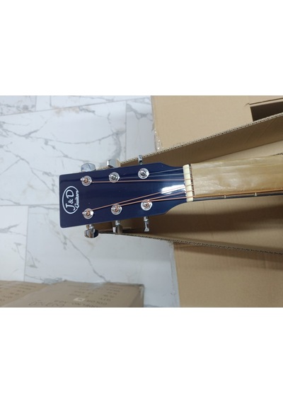 J&d Guitars- Ag-6c/bls Kesik Jumbo Kasa Akustik Gitar