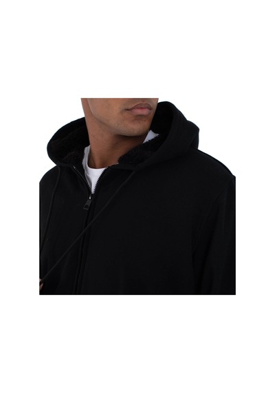 Hurley Hurley Alps 2.0 Zip Hood Erkek Siyah Polar Blk Siyah