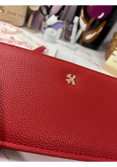 Gk Gamzelirenklerim Luxury Fashıon&accessorıes El Askılı Büyük Cüzdan Premium Kalite Suni Deri Kırmızı
