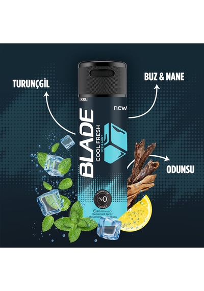 Blade Cool Fresh Erkek Deodorant 4x200 Ml