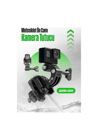 Motosiklet Ön Camı İçin Aksiyon Kamera  Seti