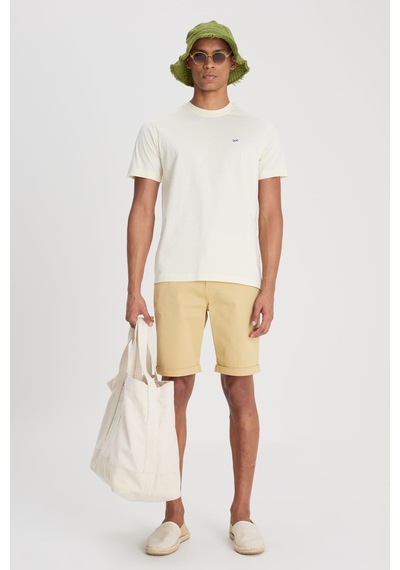 Wrangler Texas Erkek T-shirt Ml60ufq102 Off White