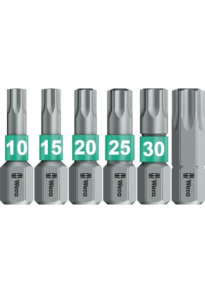 Wera 867/1 BTZ Torx Bits Uç 25mm TX30 05066128001