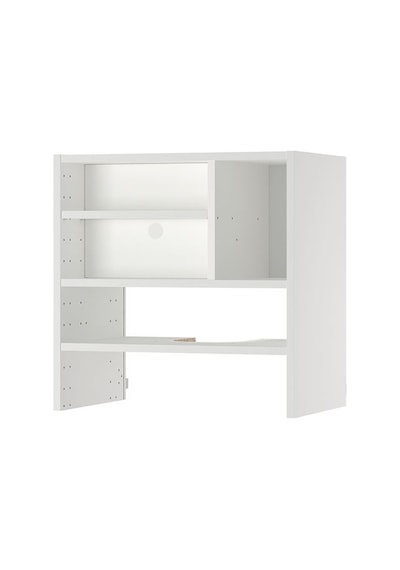 Ikea Metod Aspiratör Dolabı İskeleti, Beyaz, 60x37x60 Cm