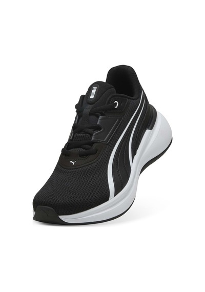 Puma Softride Exo Erkek Siyah Beyaz Yürüyüş Spor Ayakkabı- 311722 Siyah