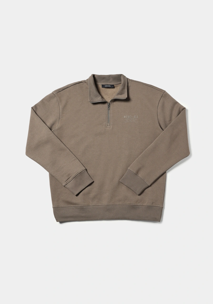 Colin's Colins Comfort Fit Erkek Gri Sweatshirt Cl1077098 Q1.v2 Tpe Gri Colin's Colins Comfort Fit Erkek Gri Sweatshirt Cl1077098 Q1.v2 Tpe Gri