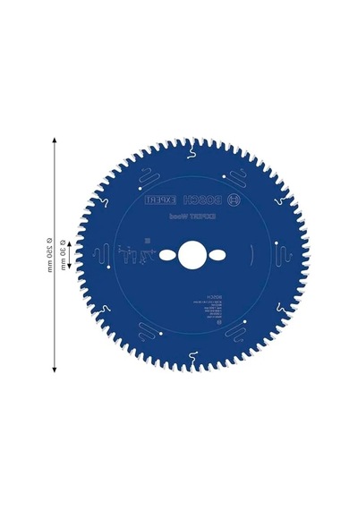 250 X 30 Mm 80 Diş Ahşap Kesim Testere Ucu - Yüksek Performans