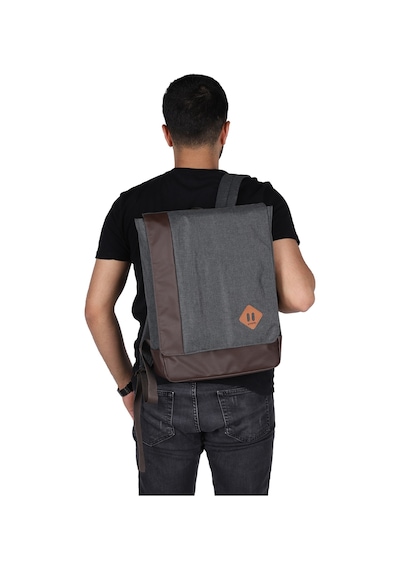 Strong 15.6 Inch Laptop Bölmeli Sırt Çantası, Okul Ve Seyahat Çan Füme (490565497)