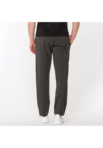 Slazenger  OTEKS Erkek Cepli Koyu Gri Eşofman  Altı