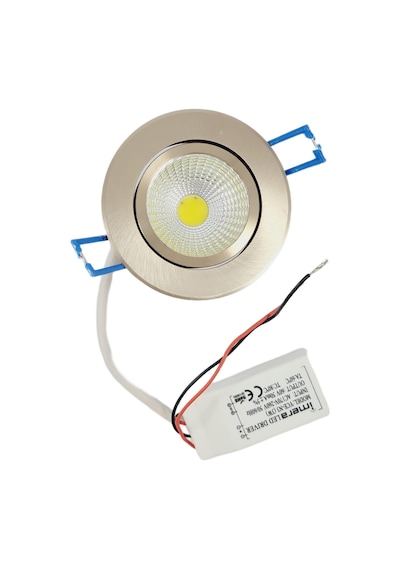 3 WATT LED SPOT TRAFOLU SATEN KASA GÜN IŞIĞI (YCE-N3) ( 2 ADET )